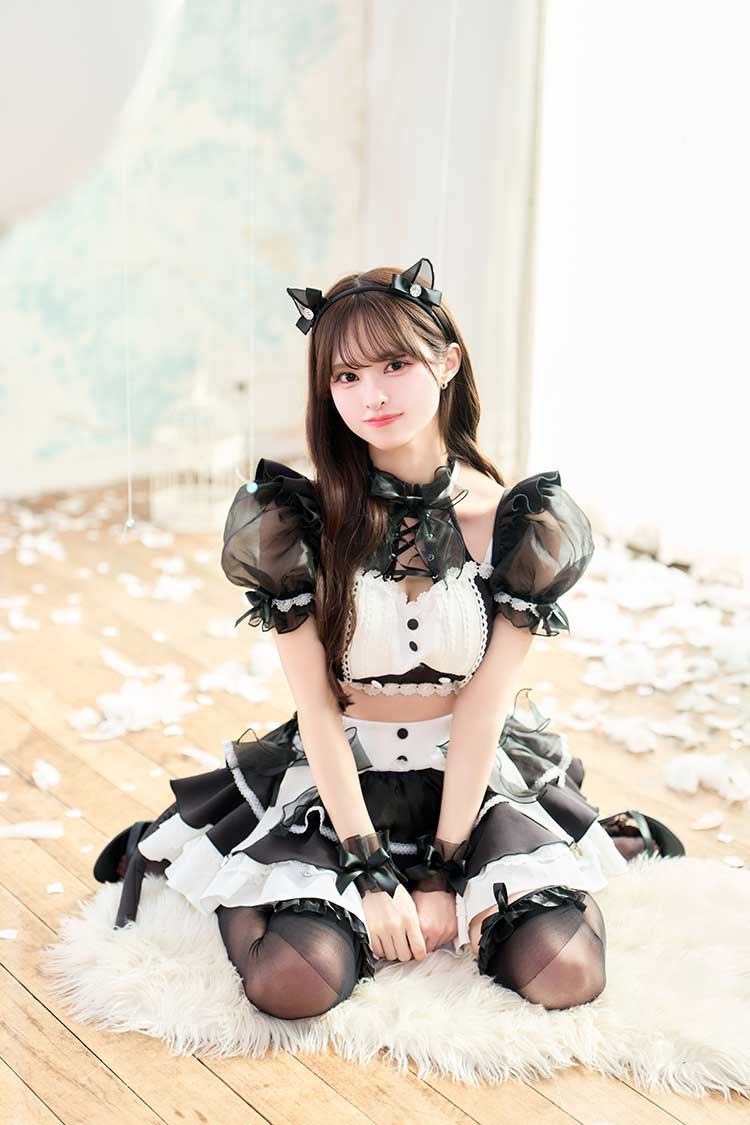 正規品]【あすつく】【藤咲凪着用】コスプレ メイド ウエイトレス