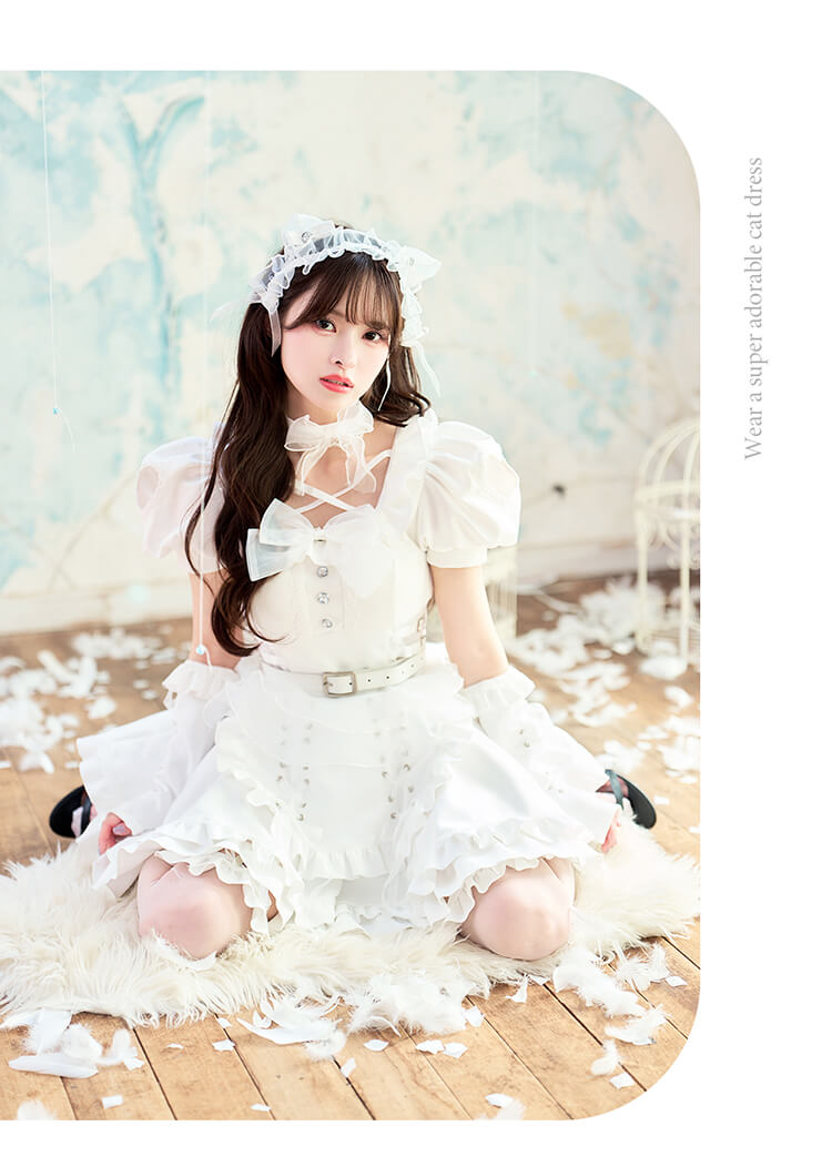 正規品]【一部予約】【藤咲凪着用】コスプレ メイド ウエイトレス