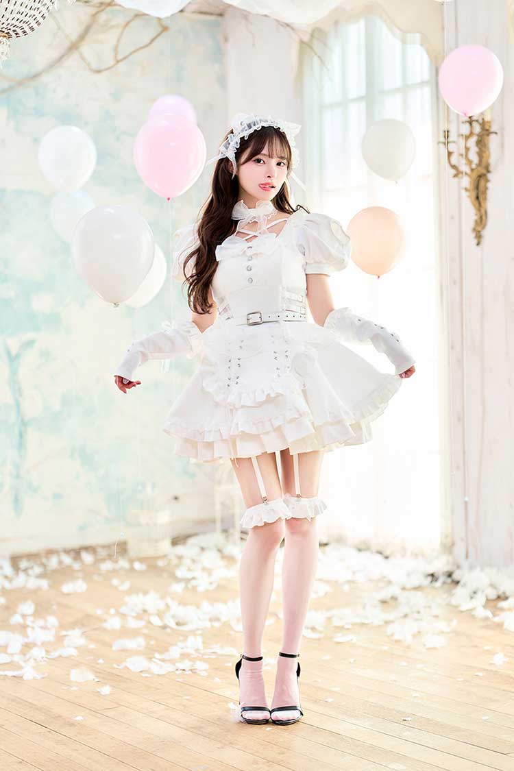正規品]【ブラックは予約】【藤咲凪着用】コスプレ メイド