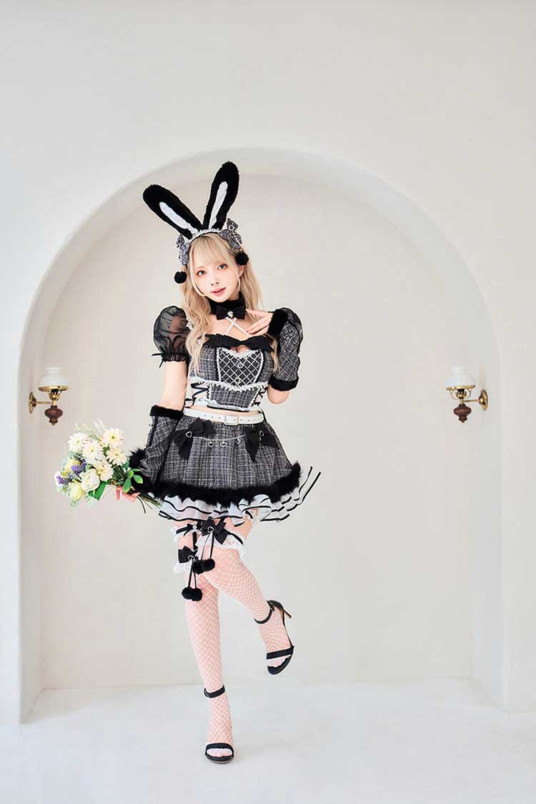 正規品]【ブラック/ライトブルーは予約】コスプレ バニーガール