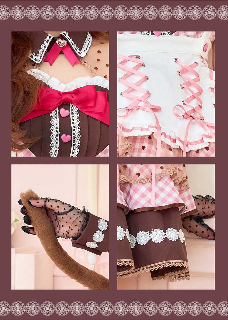 正規品]【SMサイズは予約】コスプレ バレンタイン メイド ウエイトレス