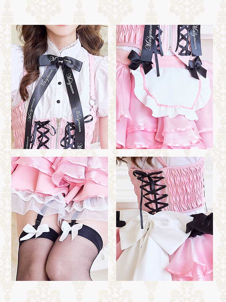 正規品]【あすつく】フレンチ メイド メイド服 コスプレ ブラック