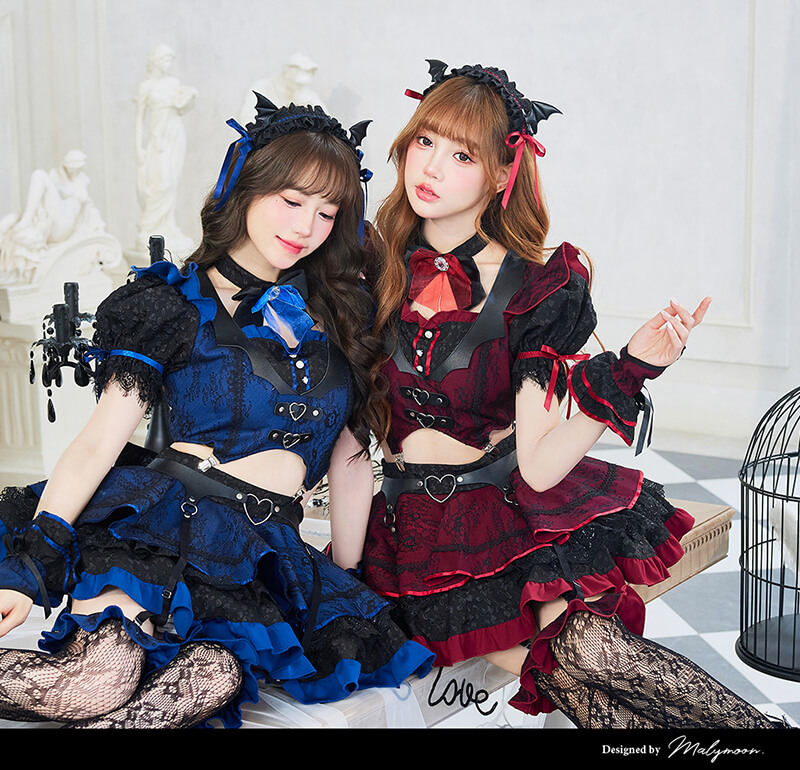 正規品]【レッドは予約】ハロウィン コスプレ 悪魔 デビル メイド
