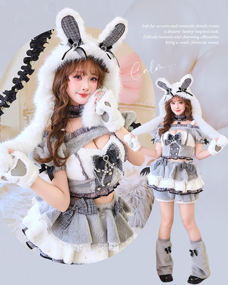 正規品]【あすつく】ハロウィン コスプレ アニマル うさぎ バニー