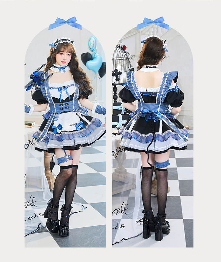 マリームーン サキュバス デビル コスプレ衣装 正規品]【あすつく】ハロウィン コスプレ 悪魔 デビル メイド