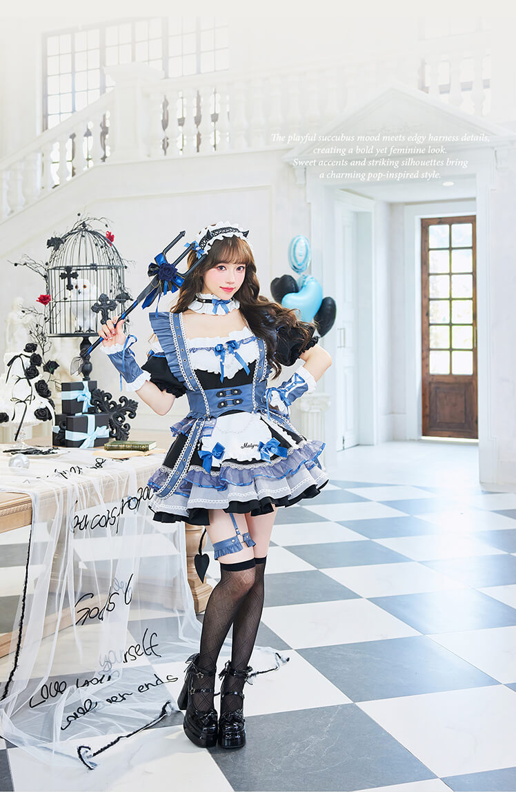 正規品]【あすつく】ハロウィン コスプレ 悪魔 デビル メイド
