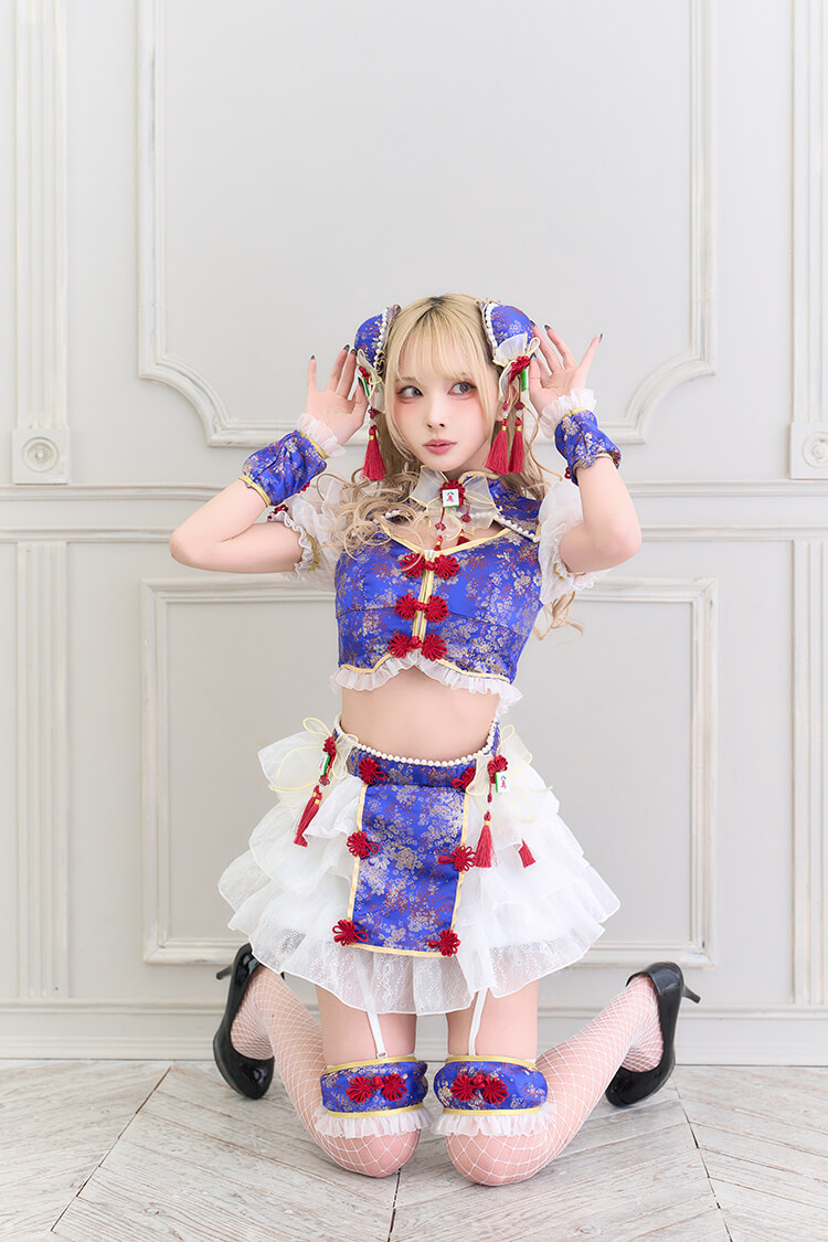 正規品]【あすつく】ハロウィン コスプレ チャイナ シフォン シスル