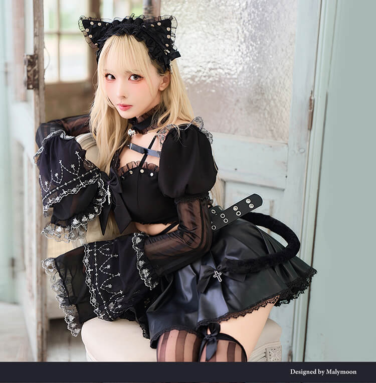正規品]【あすつく】アニマル レザー ボンテージ キャット 女性