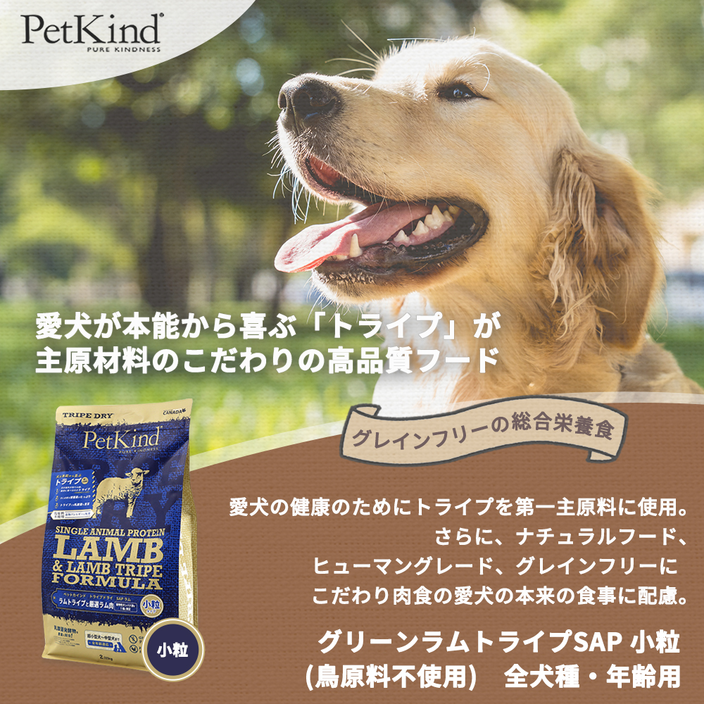 ペットカインド トライプドライ グリーンラムトライプSAP小粒 Amazon.co.jp: ペットカインド トライプドライ グリーンビーフ