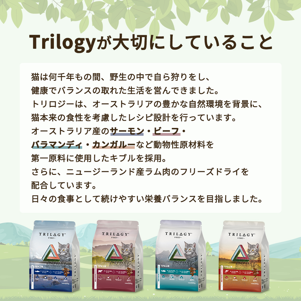 EVERES Trilogy トリロジー サーモン＋ラムフリーズドライ 1歳以上用