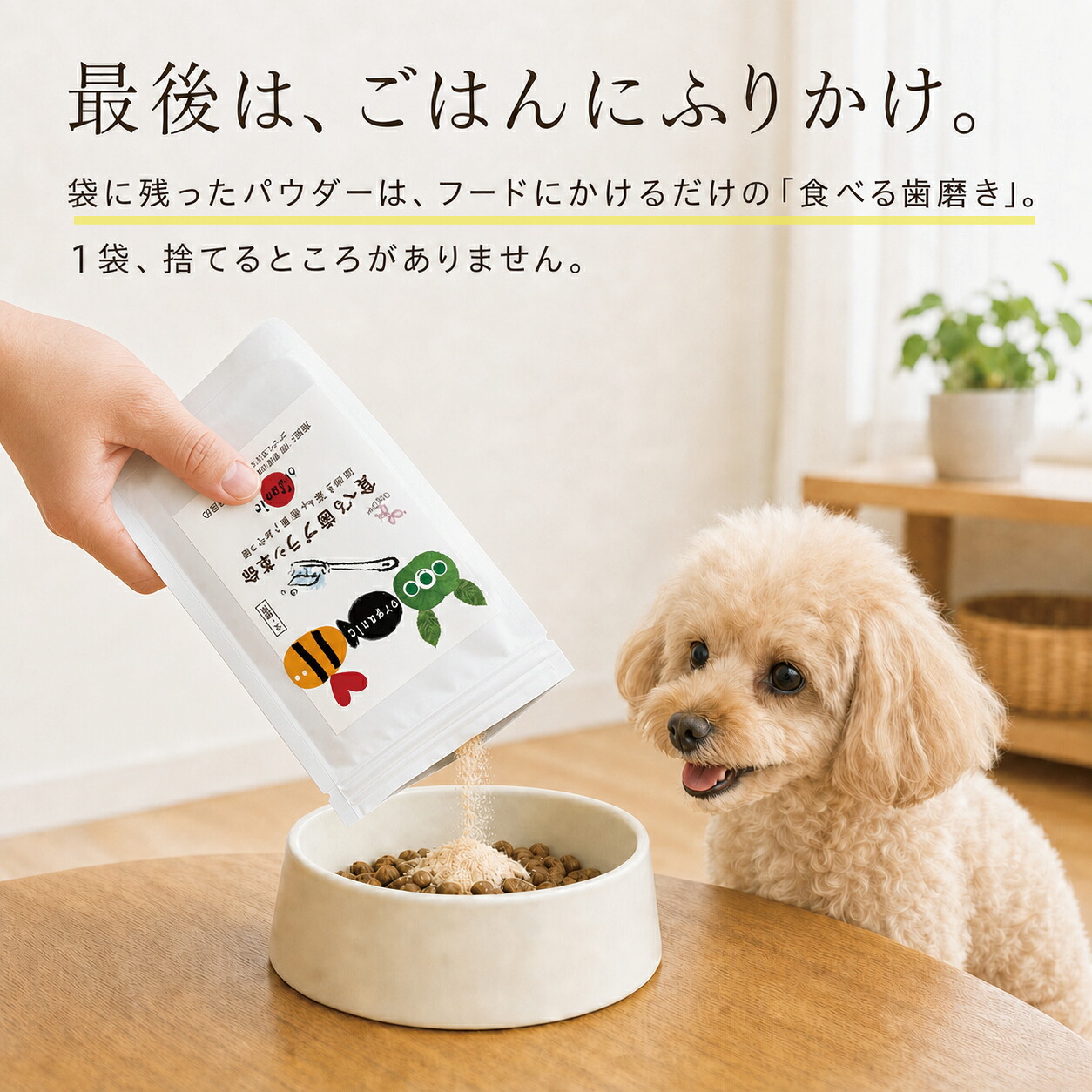 ドッグダイナー 食べる歯ブラシ革命 小袋24g 犬・猫用 歯磨きおやつ
