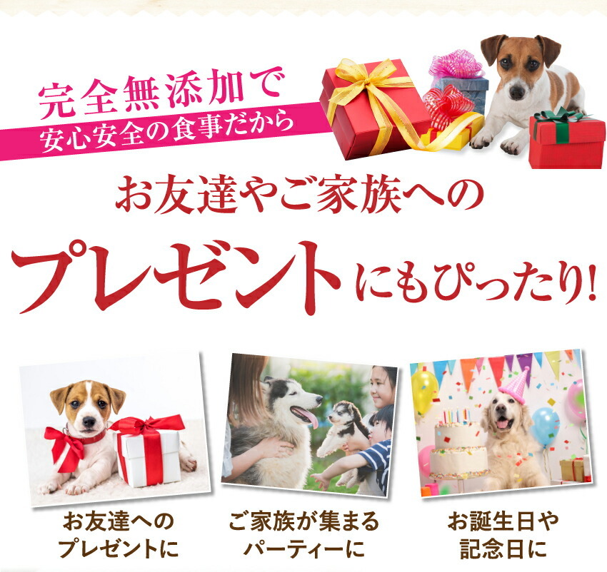 犬の無添加・手作りごはん