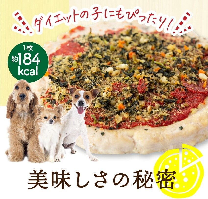 犬・手作りご飯(犬用 鶏肉・ささみ)ピザ・国産・無添加