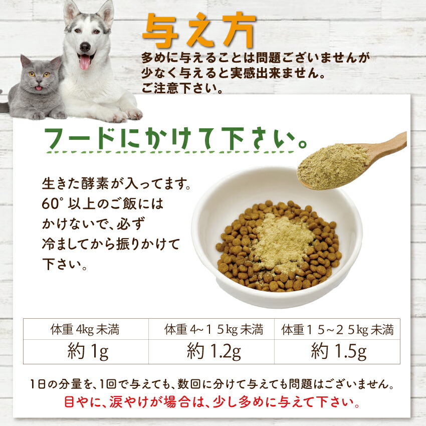 獣医推奨】犬 猫用 涙焼け サプリ(目の周りパッチリ美人 30g)無添加