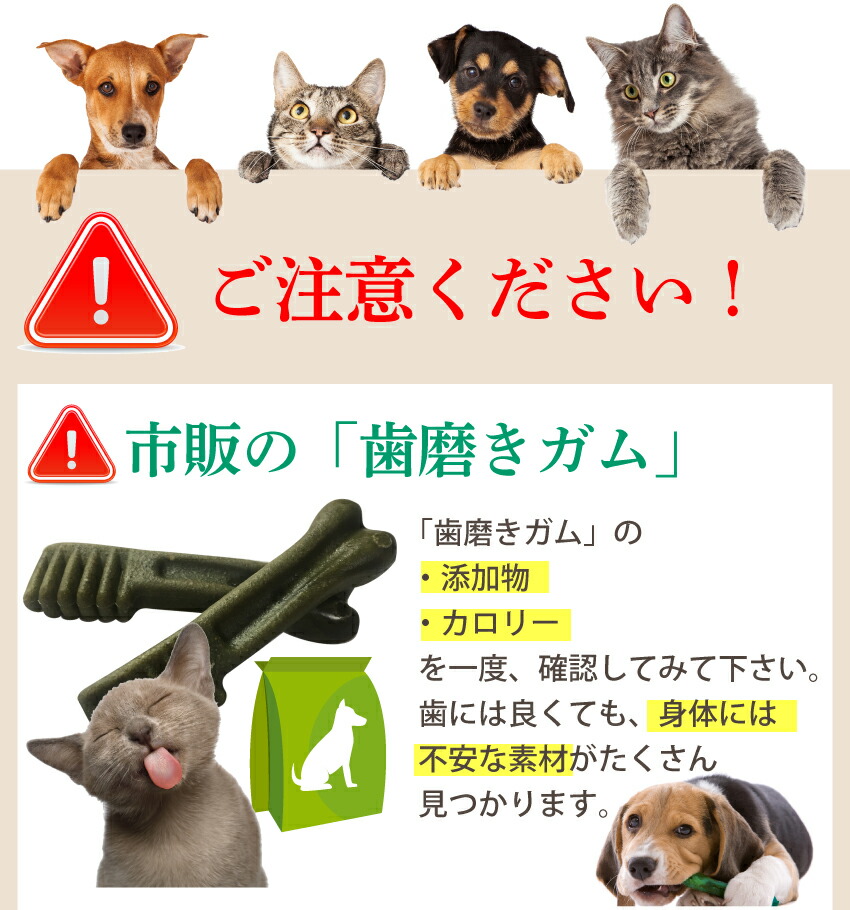 犬・猫・ペットの口臭・息が臭い、歯磨き・歯石に無添加のおやつ 歯磨きジャーキー 魚のおやつ・歯周病