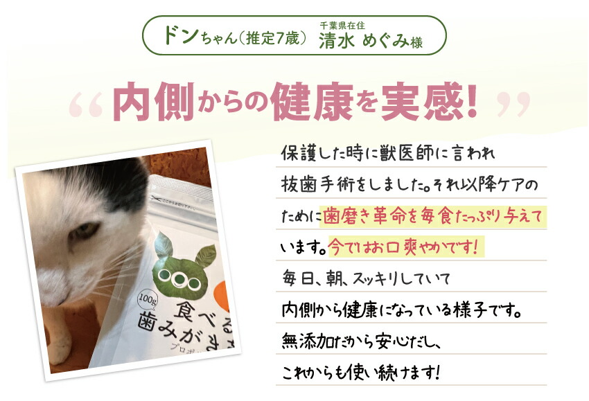 犬・猫・口臭のサプリ