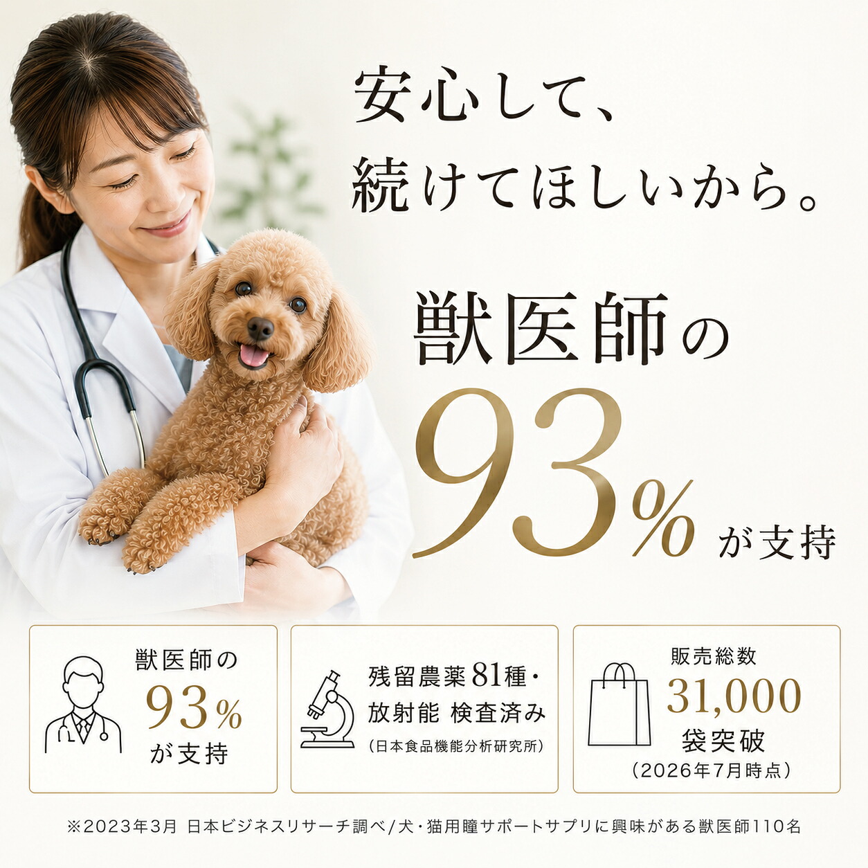 ドッグダイナー 食べる目の革命 30g 小型犬・猫で約1ヶ月分 犬・猫用