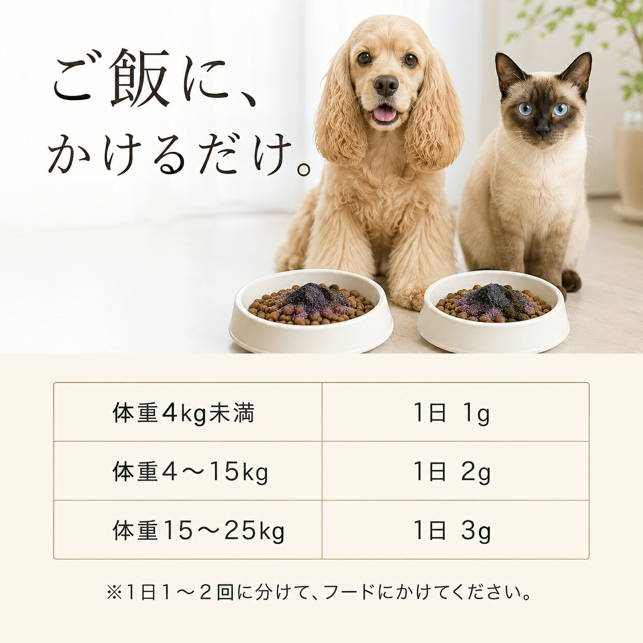 ドッグダイナー 食べる目の革命 30g 小型犬・猫で約1ヶ月分 犬・猫用