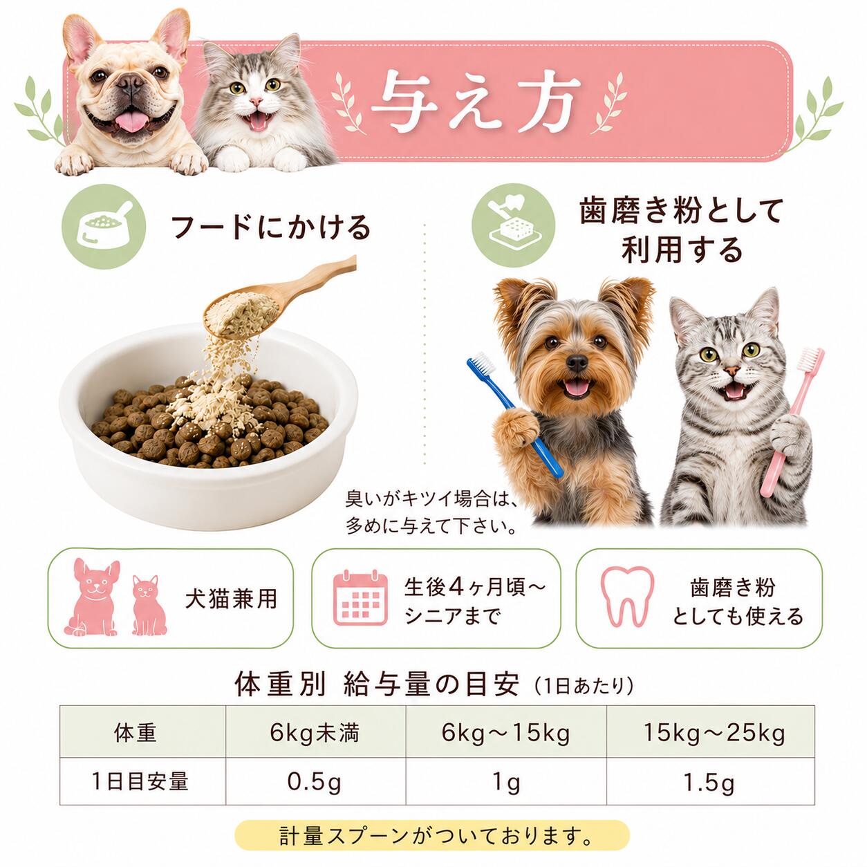 ドッグダイナー 食べる歯磨き革命 50g 小型犬約100日分 犬 猫 歯磨き