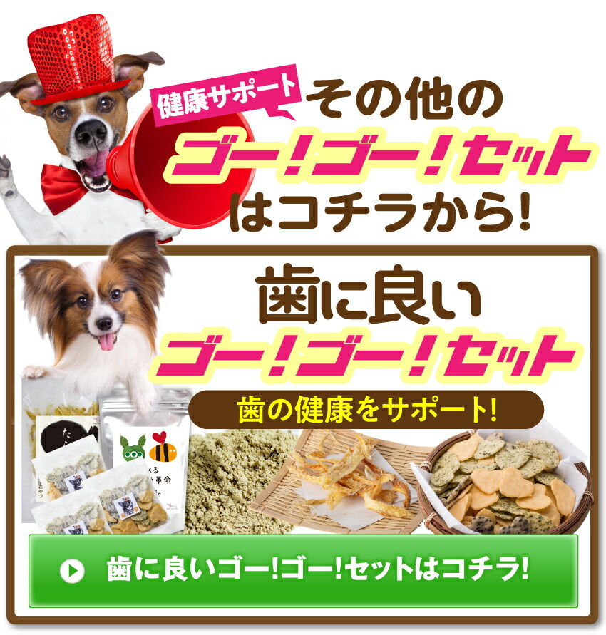 無添加・口臭 犬用 セット