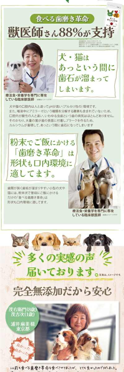 犬・猫・ペット・口臭のサプリ