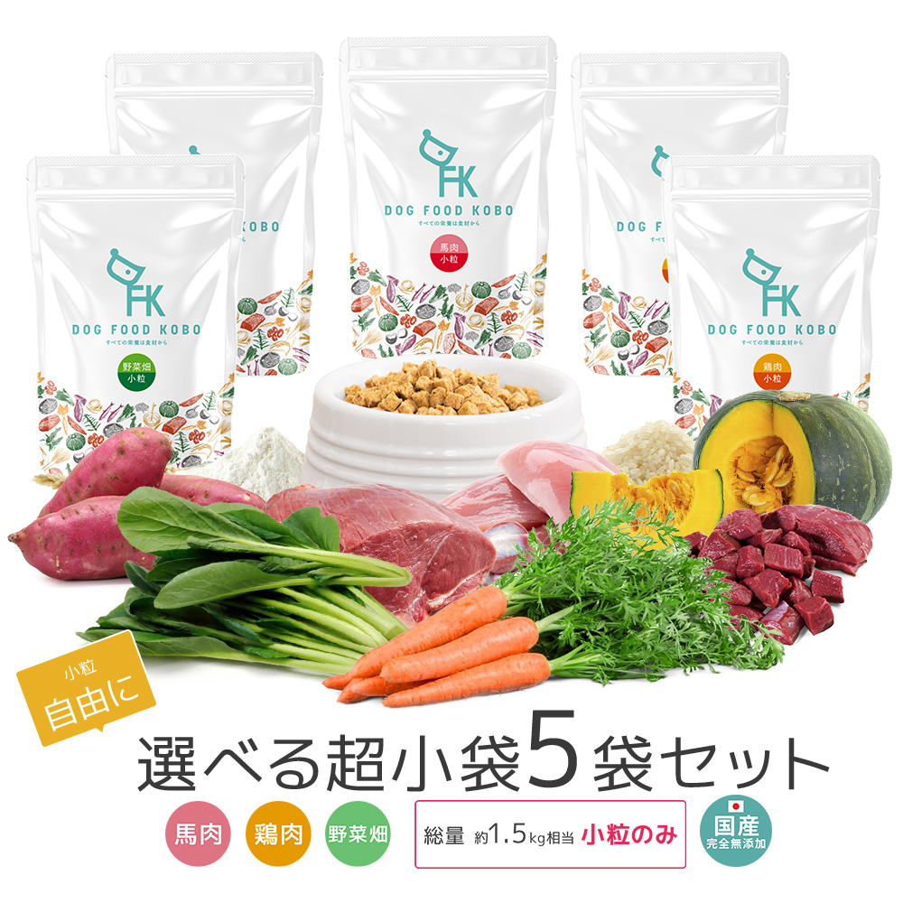 大人気新品セール ブ DOG 無添加 ドッグフード 【公式ドッグフード工房】 KOBO FOOD ドッグフード