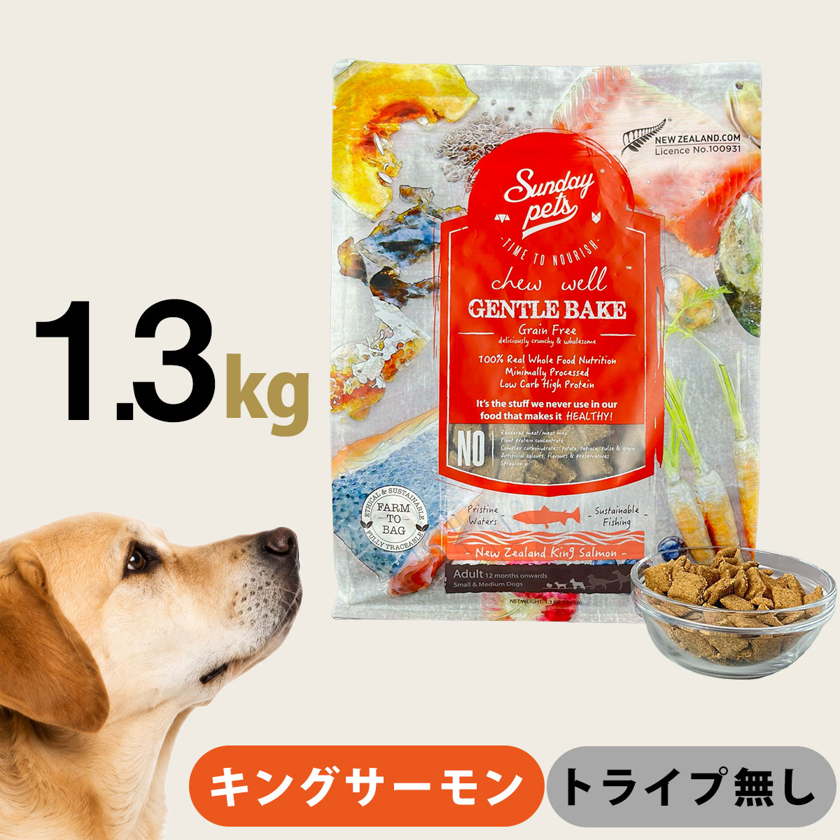ドッグフード KING Sunday Pets（サンデーペッツ） ドッグフード ジェントルベイク