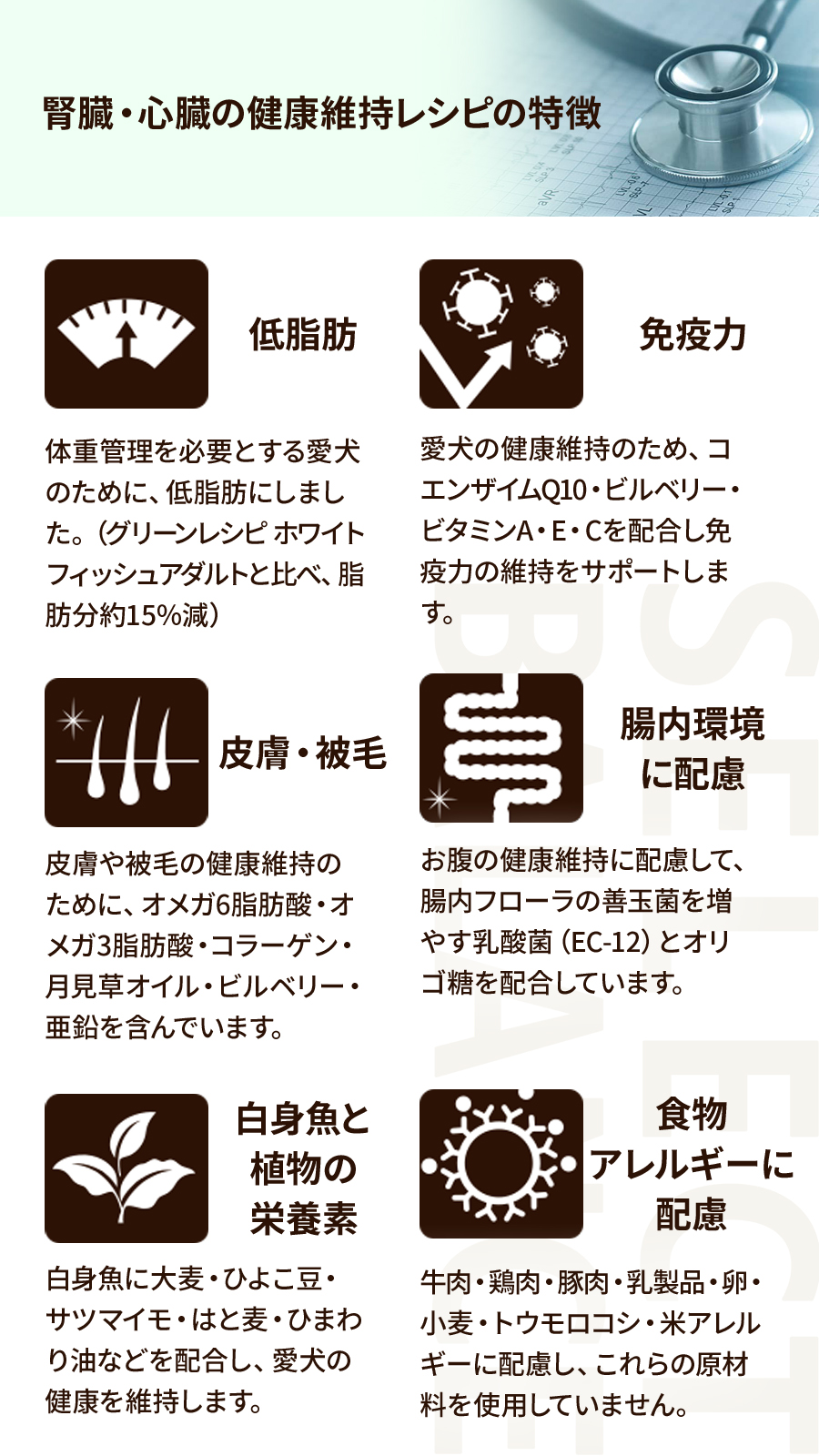 SELECT BALANCE セレクトバランス ケアレシピ 腎臓・心臓の健康維持
