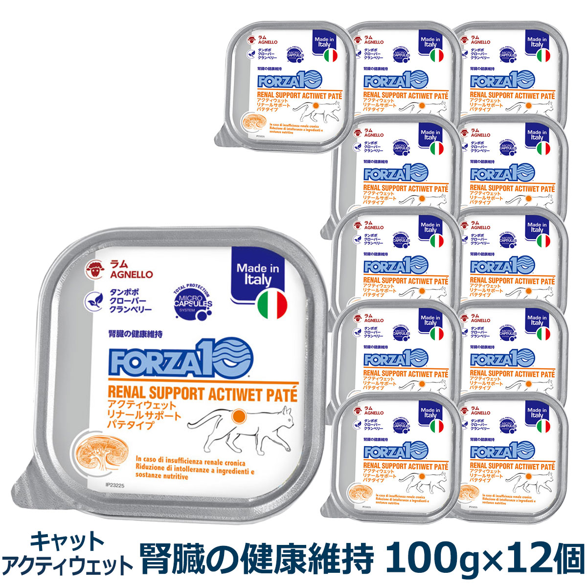 �t�H���c�@10 FORZA10 ���i�[�� �A�N�e�B�E�F�b�g �L���b�g 100g×12�� �L �t�H���c�@10 �t���̌��N�ێ� �H���Ö@�H �p�e