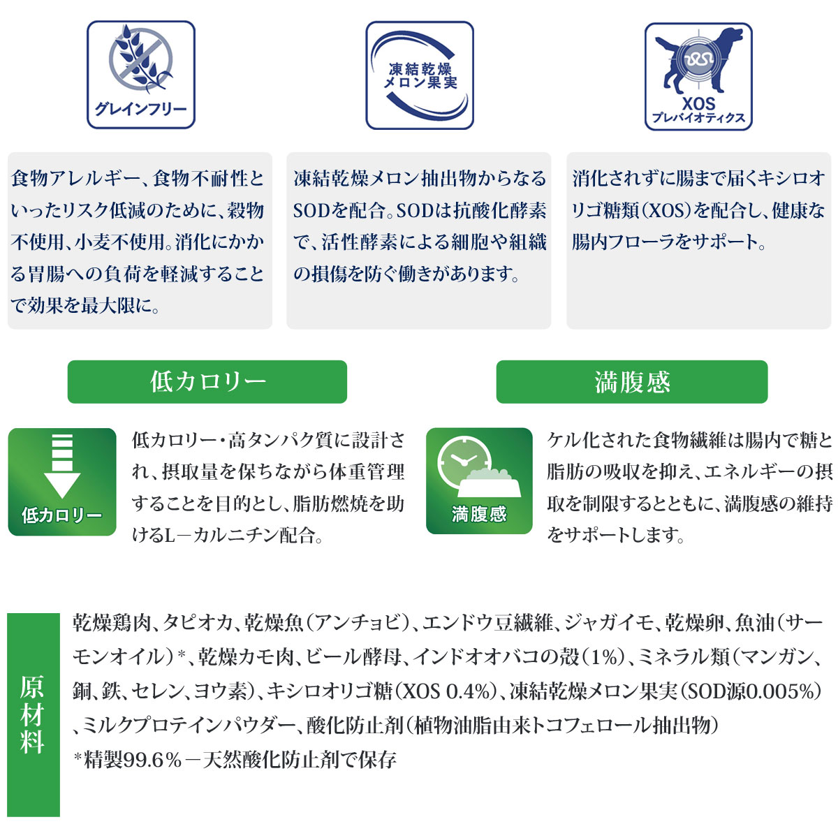 (2024年7月1日価格改定)ベッツソリューション 肥満サポート 800g【正規品】犬 ドッグフード 療法食 成犬 減量 体重管理 低カロリー 高タンパク グレインフリー｜dogparadise-2｜03