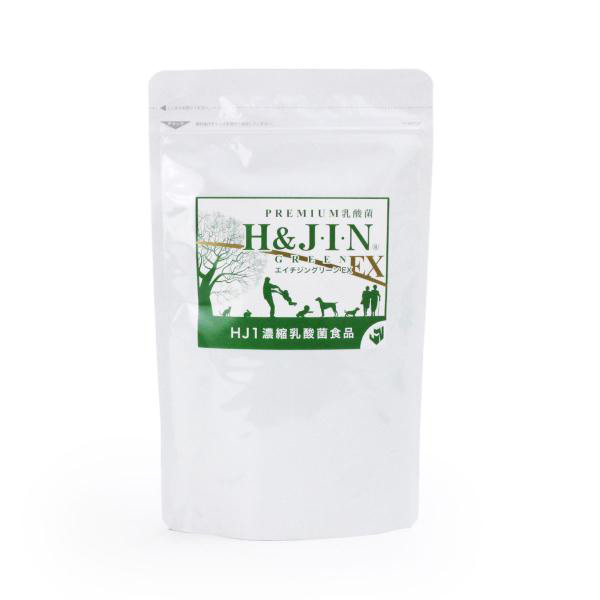 Premium乳酸菌H&JIN グリーンEX 人用 225g 乳酸菌 サプリ エイチジン