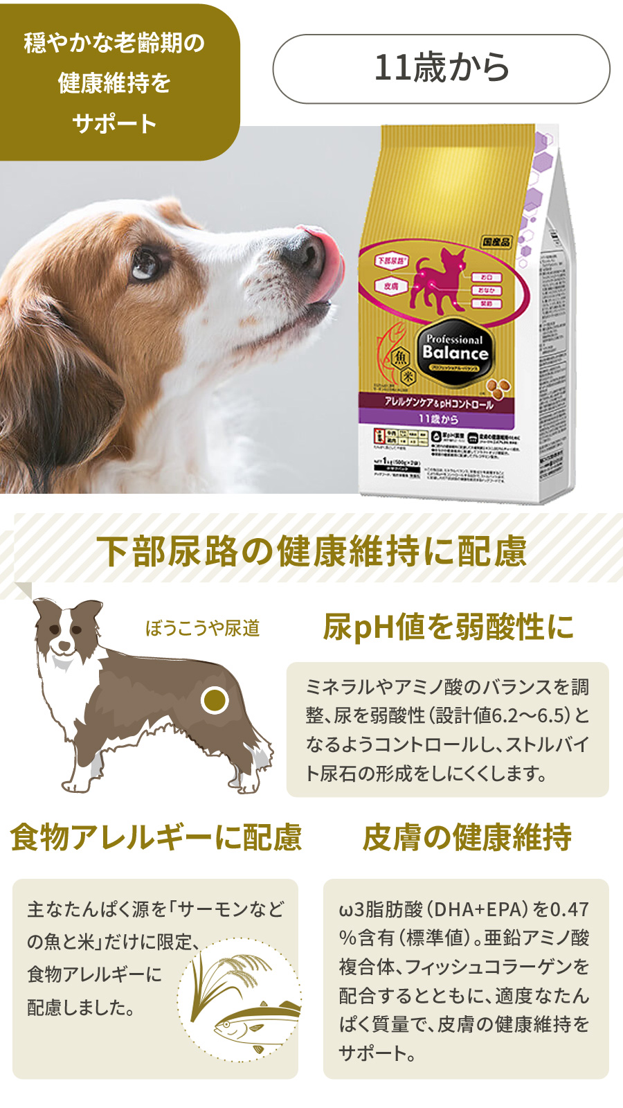 プロフェッショナルバランス　アレルゲンケア＆pHコントロール11歳から
