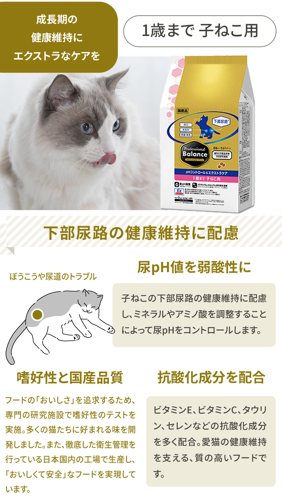 プロフェッショナルバランス（キャットフード）｜猫用品 | ペット用品