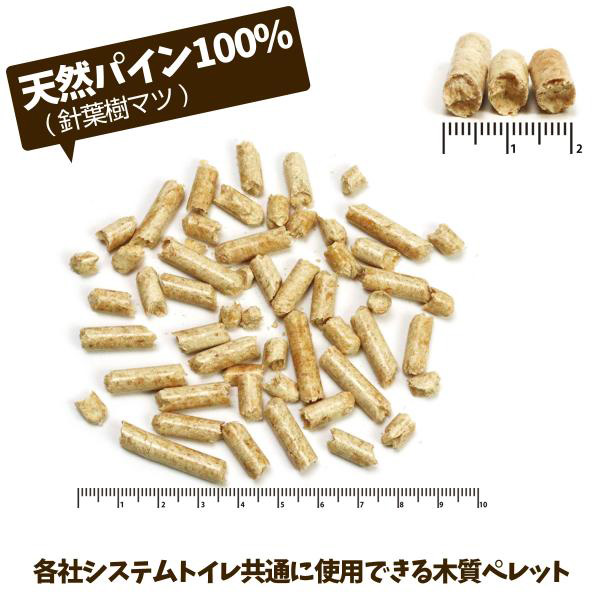 猫砂 常陸化工 木質ペレット 20L 選べるプ...の詳細画像1