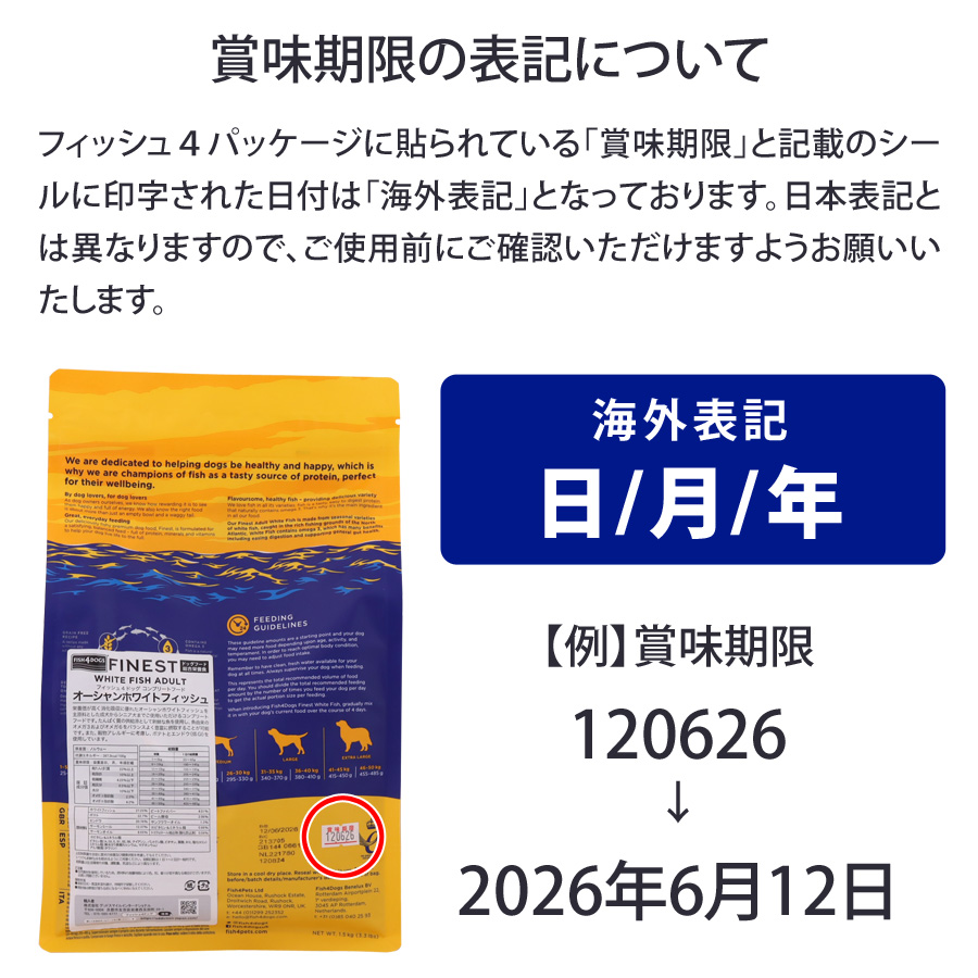 フィッシュ4 フィッシュ4ドッグ ファイネスト サーディン 小粒 3kg 犬