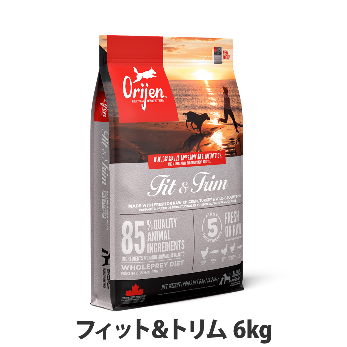 ORIJEN（オリジン） フィット＆トリム ドッグ 6kg ドッグフード 犬 成