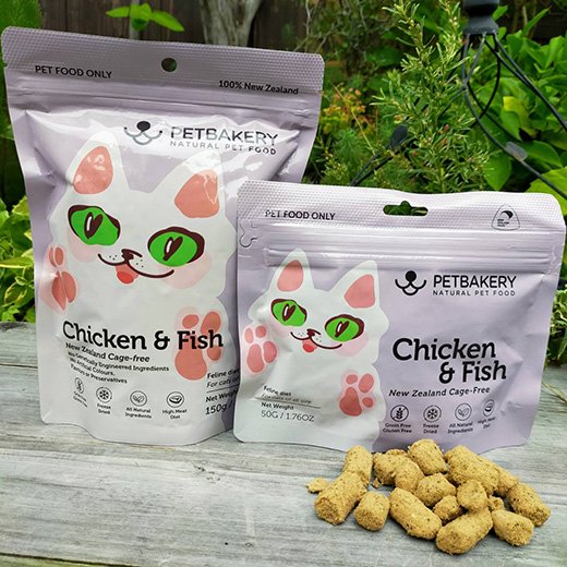 (選べるプレゼント付き)ペットベーカリー Chicken ＆ Fish New Zealand Cage Free チキン＆フィッシュ