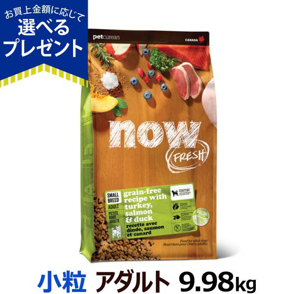 NOW FRESH グレインフリー ドライフード スモールアダルト9.98kg NOW FRESH ナウ フレッシュ スモールブリードアダルト9.98kg 犬