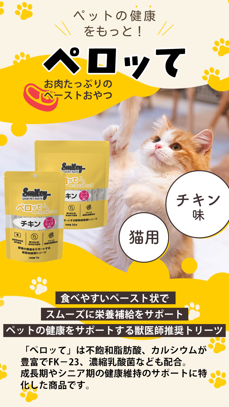 Smiley [メーカー在庫限りで販売終了]スマイリー ペーストスティック 