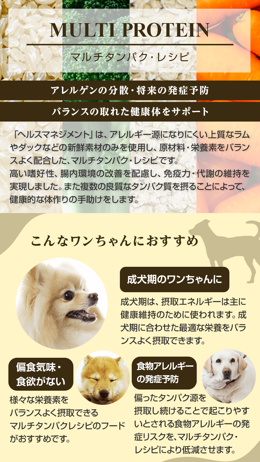 ネイチャーズテイストヘルスマネジメント2袋 ネイチャーズテイスト ヘルスマネジメント (成犬用) - natures-taste