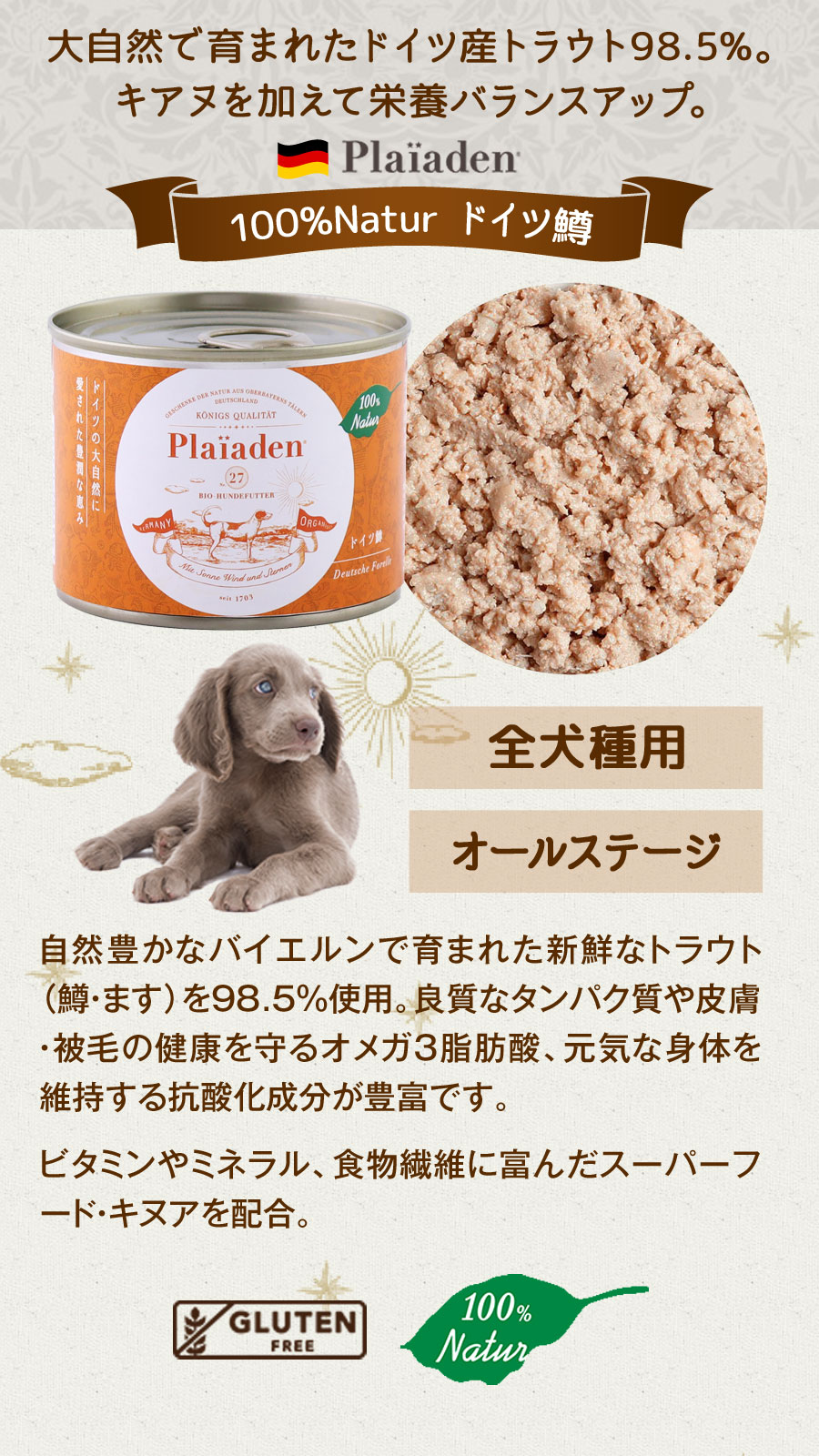 プレイアーデン☆犬用ドッグフード☆ウェットフード☆缶詰☆26缶セット 楽天市場】【最短お届け可能】Plaiaden プレイアーデン ウェット