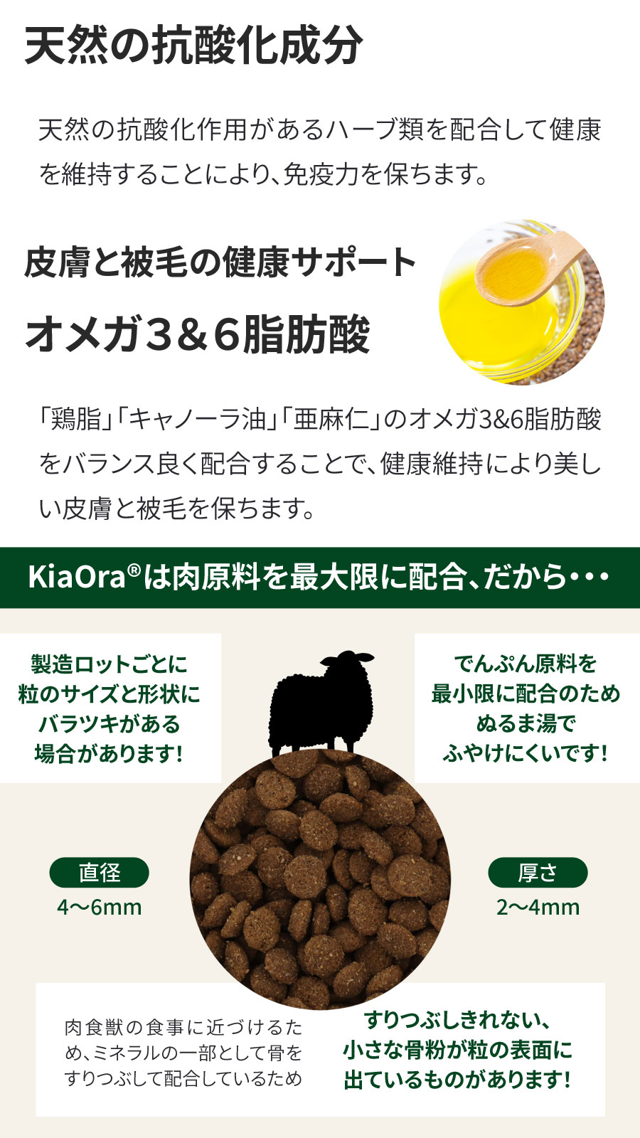キアオラ KiaOra キャットフード ラム&レバー 2.7kg＋ph13.2強アルカリ電解水100ml 猫 グレインフリー 穀物不使用 全年齢_5