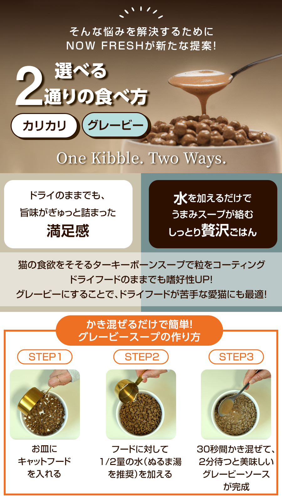 ナウフレッシュ　Now グットグレイビー　新商品　サーモン　ご飯　猫 NOW FRESH ナウフレッシュ グッドグレービー アダルトキャット