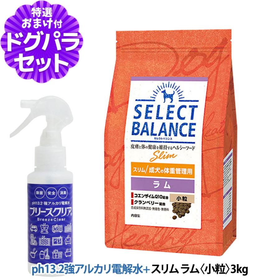 セレクトバランス スリムラム 小粒 3kg 2個