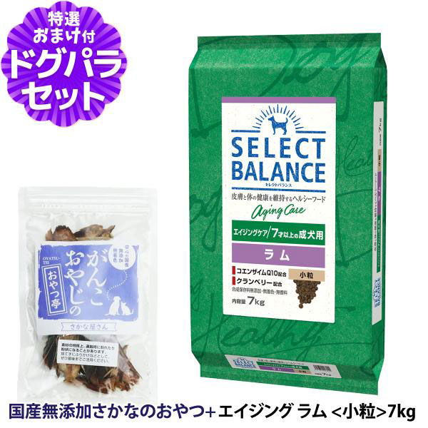 セレクトバランス エイジング　高齢犬用　ラム　小粒　7kg セレクトバランス 犬エイジングケアラム 小粒 7kg