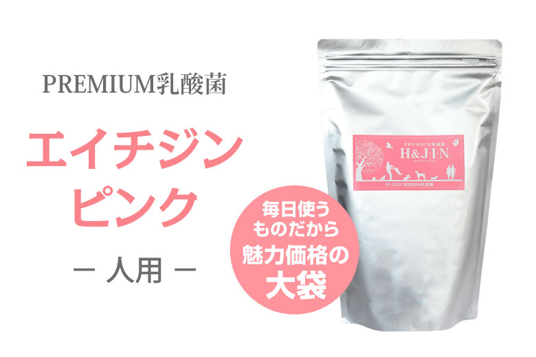 選べるプレゼント付き)Premium乳酸菌H&JIN 人用 450g 乳酸菌