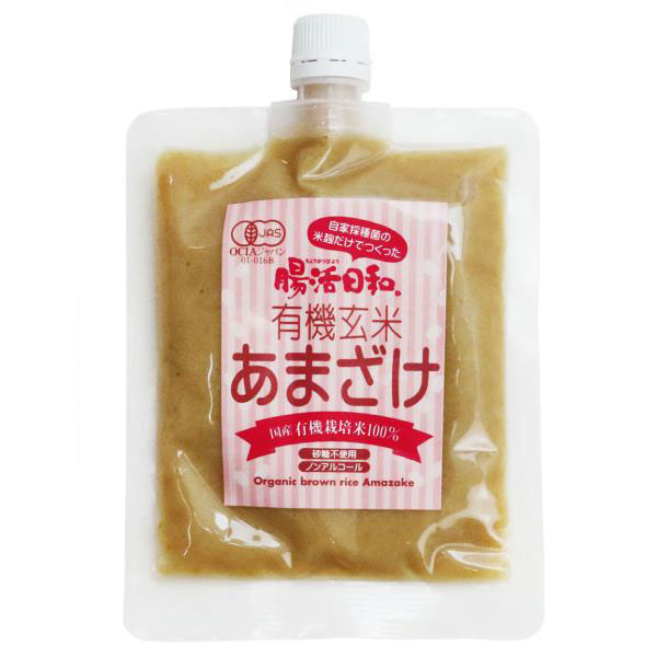 (選べるプレゼント付き)濃縮タイプ 有機玄米 あまざけ 腸活日和。 250g ×12個 オーガニック 有機JAS 甘酒 米麹 セット_4