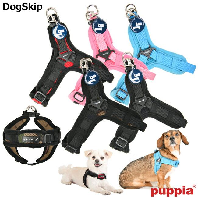 犬用 胴輪 ソフトハーネスX：S,M,Lサイズ SOFT HARNESS X PUPPIA
