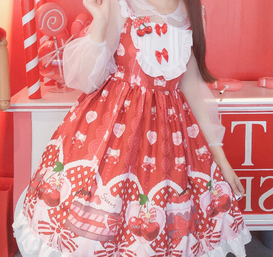 ロリータファッション ワンピース レディース ゴスロリ ゆめかわいい