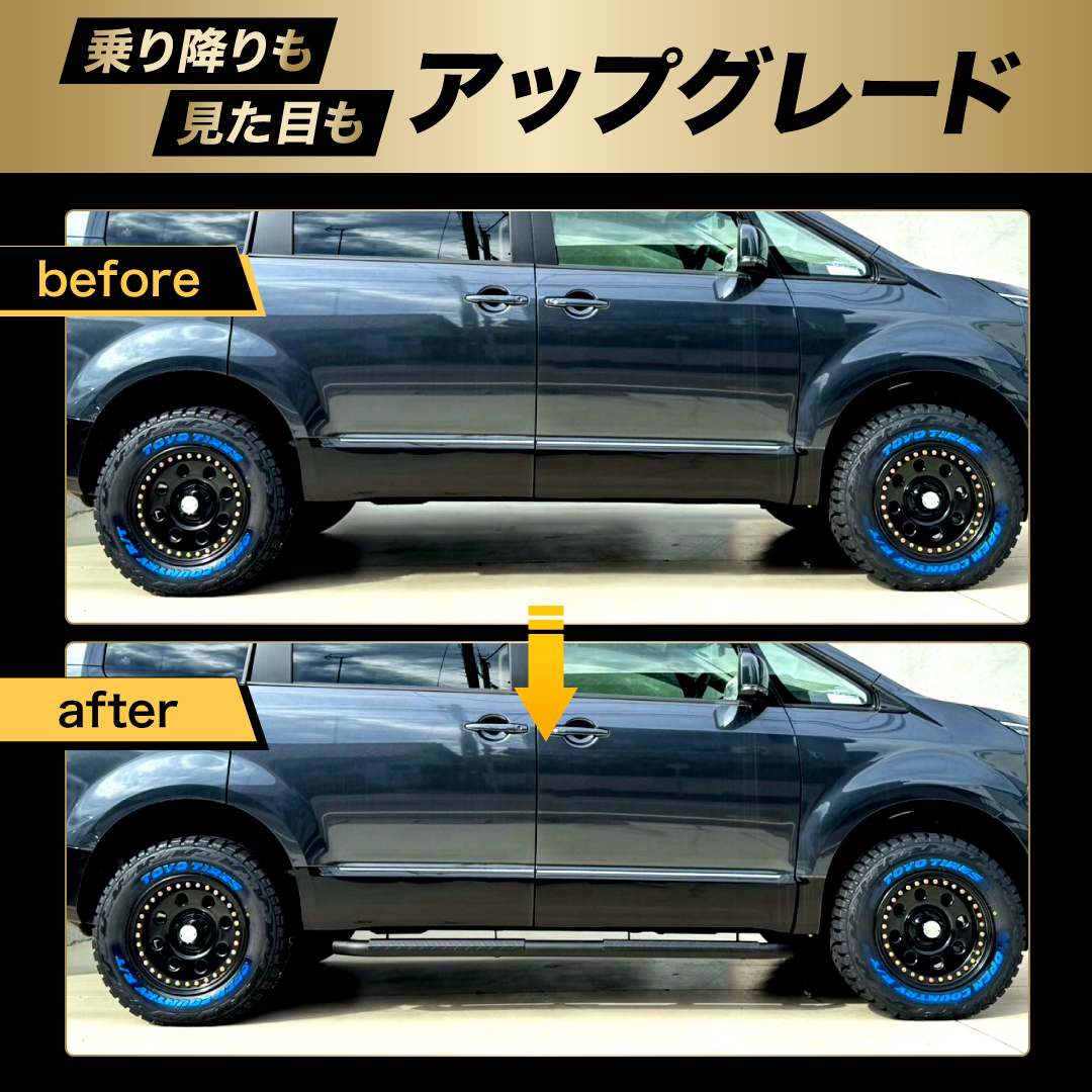 GI☆GEAR (ジーアイ・ギア) 販売代理店]サイドステップ/サイドガード